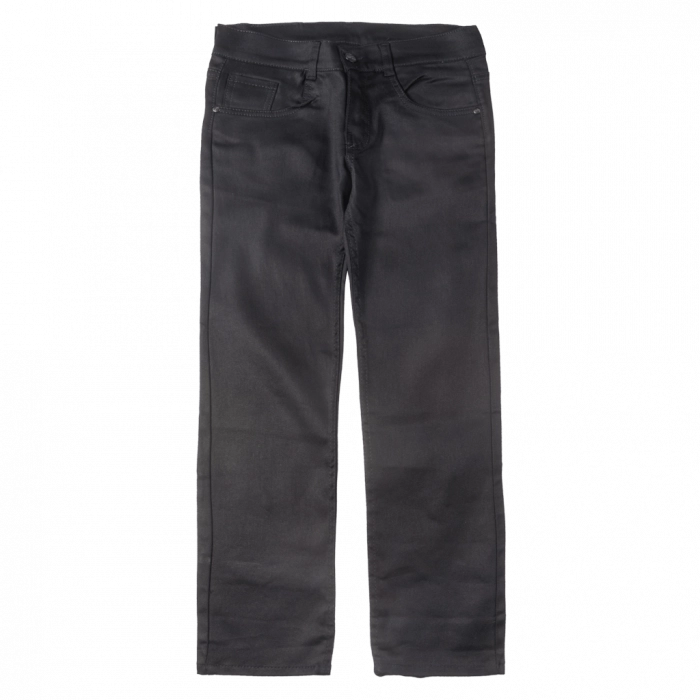 Παιδικό παντελόνι για αγόρια Genova2 Μαύρο 12-15 αγορίστικα καλά ποιοτικά γυαλιστερά online 15 χρονών (1)