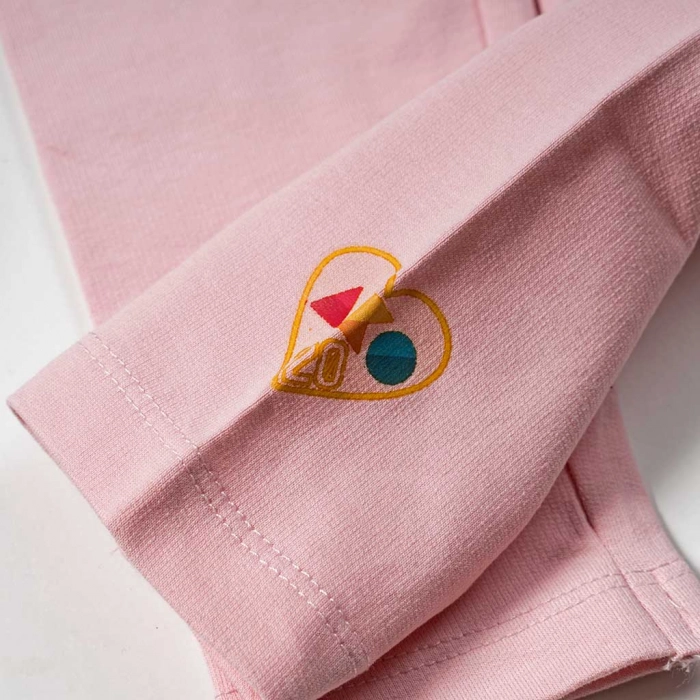 Παιδικό σετ AKO για κορίτσια Flower ροζ μακρυμάνικα χειμωνιάτικες χρονών online οικονομικές ζακέτες κουκούλα (6)