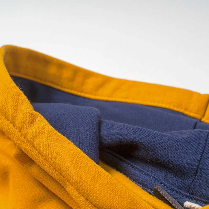 Παιδική μπλούζα AKO για αγόρια Now κίτρινο μακρυμάνικές χειμωνιάτικές χρονών online οικονομικές φούτερ κουκούλα (2)