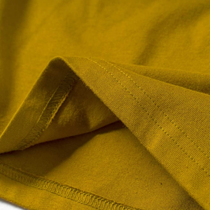 Παιδική μπλούζα Mayoral για αγόρια good days κίτρινο λεπτές μπλούζες αγορίστικες μακρυμάνικες επώνυμες (4)
