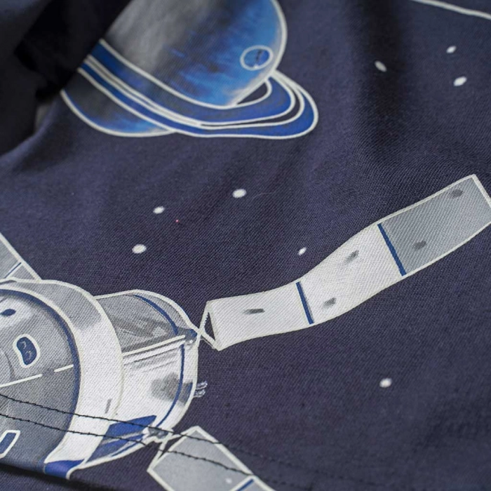 Παιδική μπλούζα Mayoral για αγόρια Space adventure μπλε λεπτές μπλούζες αγορίστικες μακρυμάνικες επώνυμες (2)