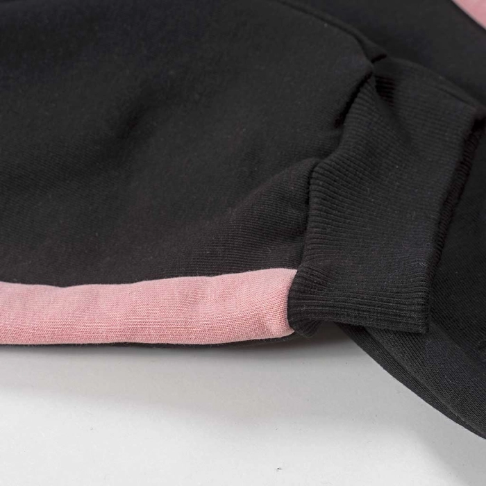 Παιδικό σετ φόρμας NEK για κορίτσια your limit ροζ κοριτστίστικες φόρμες φούτερ χειμωνιάτικες online ετών (5)