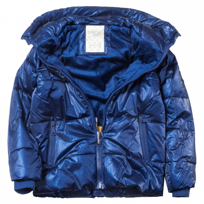 Παιδικό μπουφάν ΕΒΙΤΑ για κορίτσια Blue Girl μπλε άνετο ζεστό καθημερινό ετών online (1)