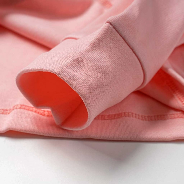 Παιδική πιτζάμα ΕΒΙΤΑ για κορίτσια Bow ροζ χειμωνιάτικες ζεστές καθημερινές ετών online  (4)