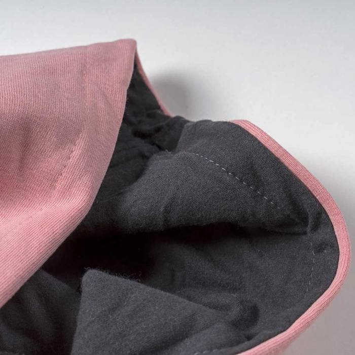 Παιδικό σετ Reflex για κορίτσια Time ροζ  καθημερινό άνετο ζεστό με κολάν ετών online (1)