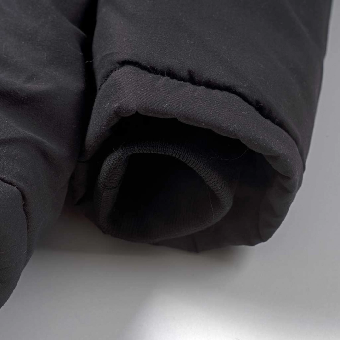 Παιδικό μπουφάν Name it για αγόρια Warming Black μαύρο άνετο καθημερινό ζεστό επώνυμο ετών online (3)