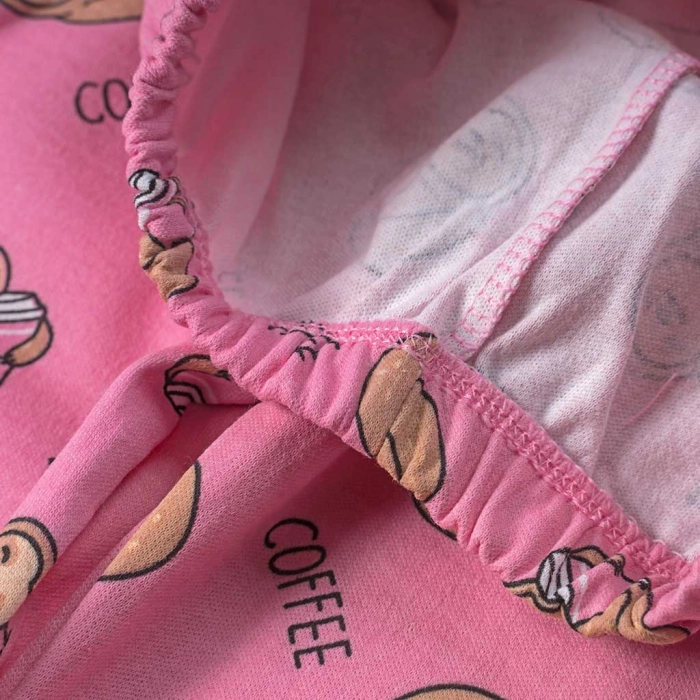 Παιδική πιτζάμα ΕΒΙΤΑ για κορίτσια Kind Off μπεζ καθημερινή ζεστή άνετη χειμερινή μάσκα ύπνου ετών online (5)