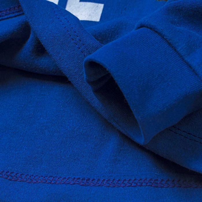 Παιδική πιτζάμα Hashtag για αγόρια Just Cool μπλε καθημερινή άνετη ζεστή μασκα ύπνου ετών online (3)