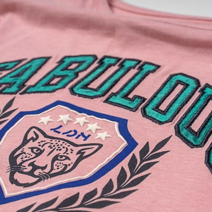 Παιδική μπλούζα Losan για κορίτσια Fabulous ροζ χειμωνιάτικες καθημερινές σχολεία επώνυμες ετών online (2)