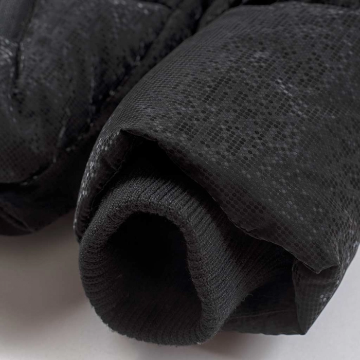 Παιδικό μπουφάν Losan για κορίτσια Nylon μαύρο καθημερινό άνετο ζεστό χειμωνιάτικο επώνυμο ετών online (5)