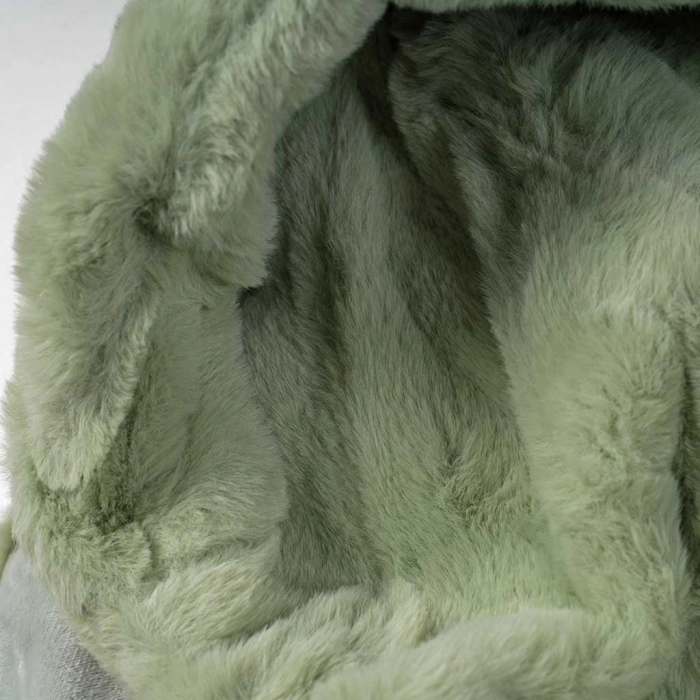 Παιδικός σκούφος Little Monster πράσινο άνετο ζεστό αστείο ετών online (4)