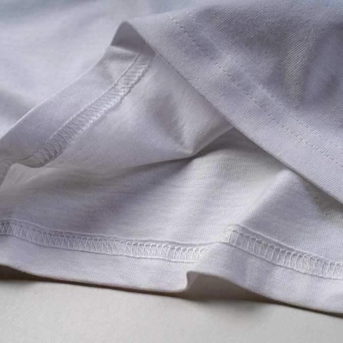 Παιδική μπλούζα Losan για αγόρια Score άσπρο καθημερινή εποχιακή άνετη επώνυμη ετών online (1)