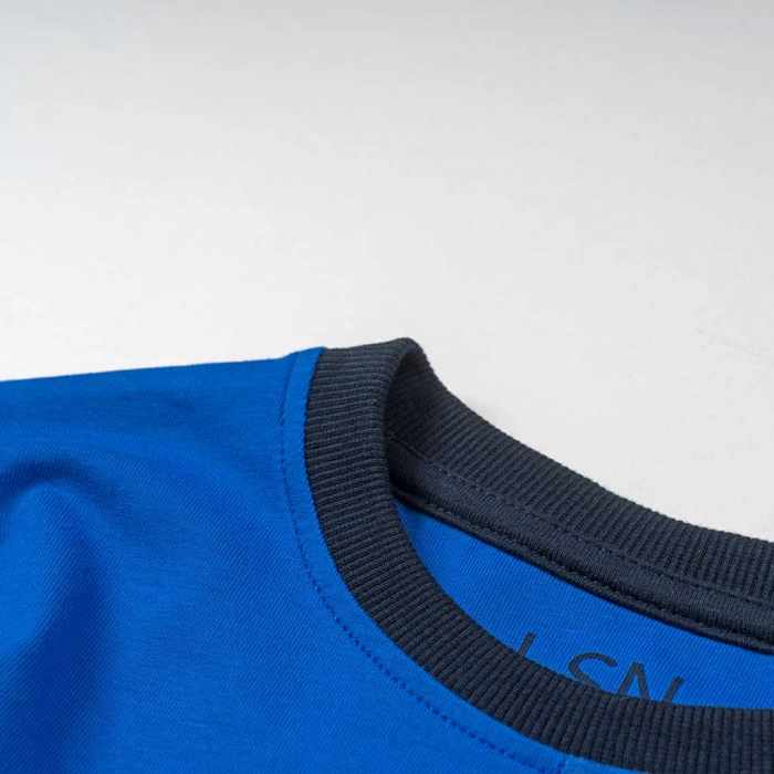 Παιδική μπλούζα Losan για αγόρια Academy μπλε καθημερινή άνετη εποχιακή επώνυμη ετών online (3)