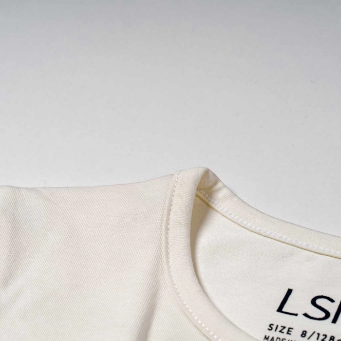 Παιδική μπλούζα Losan για κορίτσια Shine άσπρο καθημερινή άνετη εποχιακή επώνυμη ετών online (3)