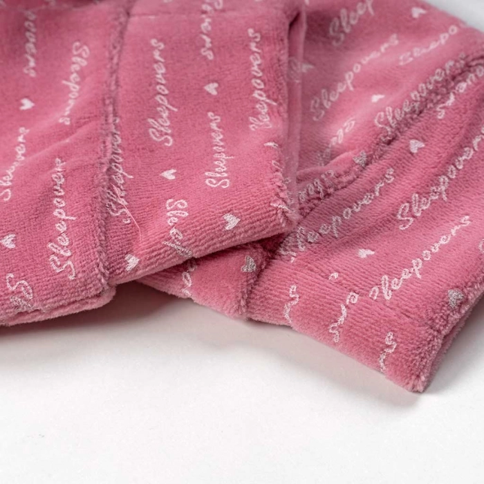 Παιδική πιτζάμα Losan για κορίτσια Sleepover ροζ καθημερινή άνετη ζεστή επώνυμη ετών online (6)