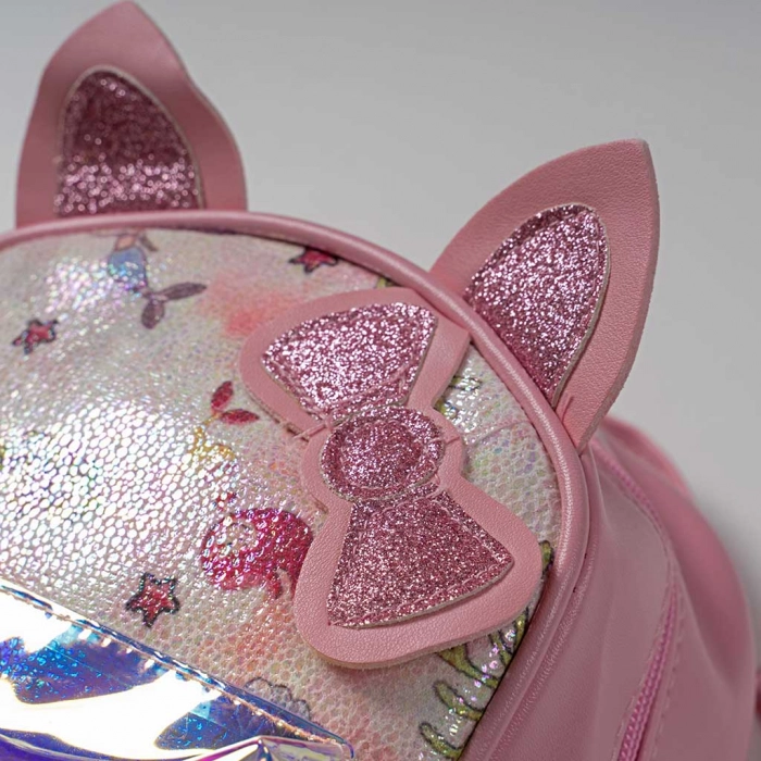 Παιδική τσάντα πλάτης για κορίτσια Mermaids ροζ online (3)