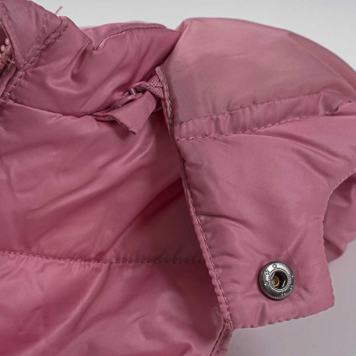 Βρεφικό αμάνικο μπουφάν Losan για κορίτσια Miss Pinky ροζ καθημερινό άνετο ζεστό επώνυμο μηνών online (2)