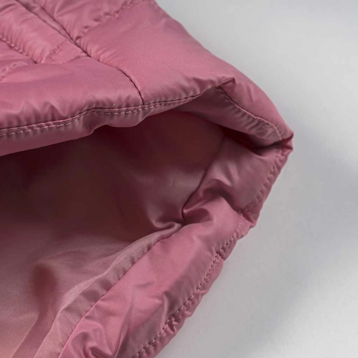 Βρεφικό αμάνικο μπουφάν Losan για κορίτσια Miss Pinky ροζ καθημερινό άνετο ζεστό επώνυμο μηνών online (4)