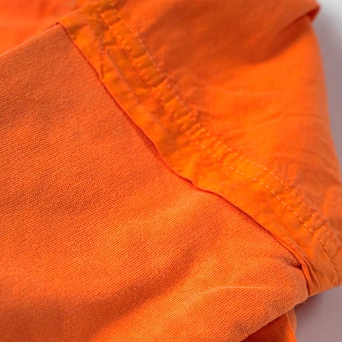 Παιδικό πουκάμισο Trax για αγόρια Drop πορτοκαλί εποχιακά ετών μακρυμάνικα ελληνικά γιορτές online (1)
