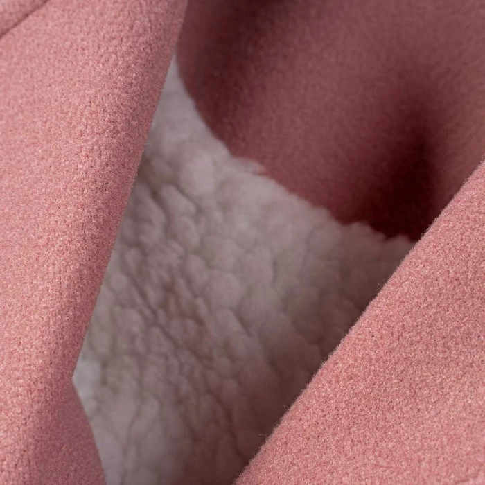 Παιδικό παλτό για κορίτσια Lady Winter ροζ άνετο ζεστό καλό βόλτες πάρτι ρεβεγιόν ετών online  (5)
