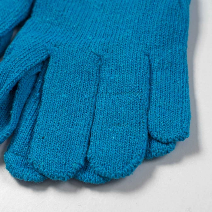 Παιδικά γάντια για αγόρια Gloves2 τιρκουάζ μοντέρνα ζεστά χειμωνιάτικα αγορίστικα ετών Online