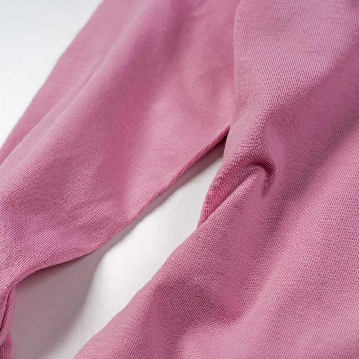 Παιδική μπλούζα ζιβάγκο για κορίτσια Pink Angel ροζ καθημερινή άνετη λεπτή βόλτα σχολείο ετών online (3)