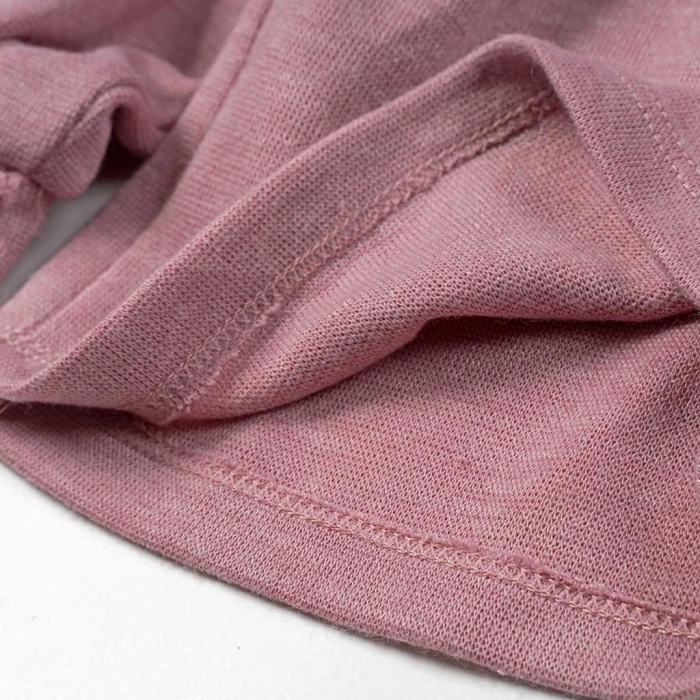 Παιδική μπλούζα ζιβάγκο για κορίτσια Pink Jumper ροζ καθημερινό άνετο κροπ τοπ πλεκτο  ετών online (1)