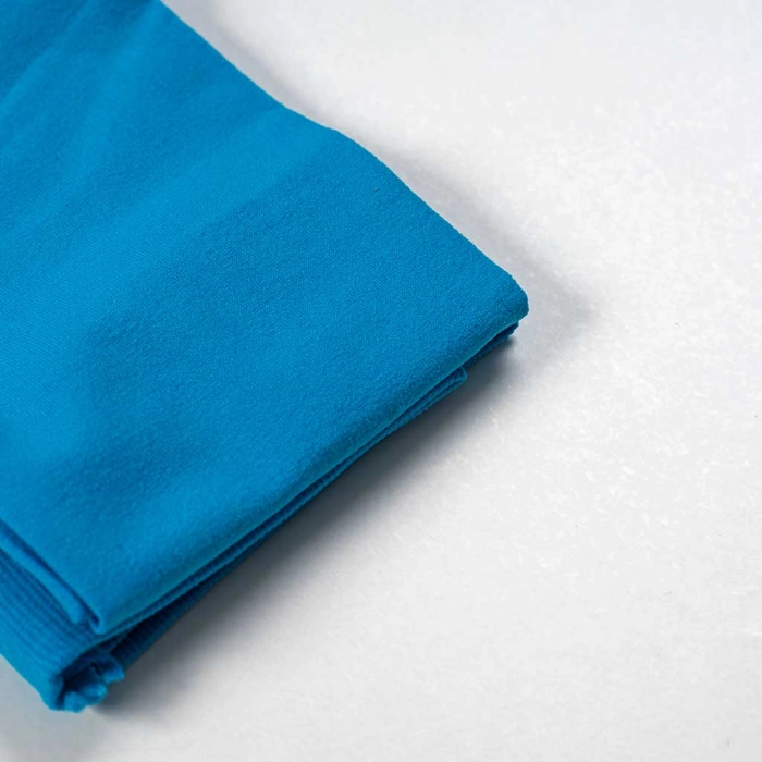 Παιδικό καλσόν για κορίτσια Plain Blue γαλάζιο έτων online