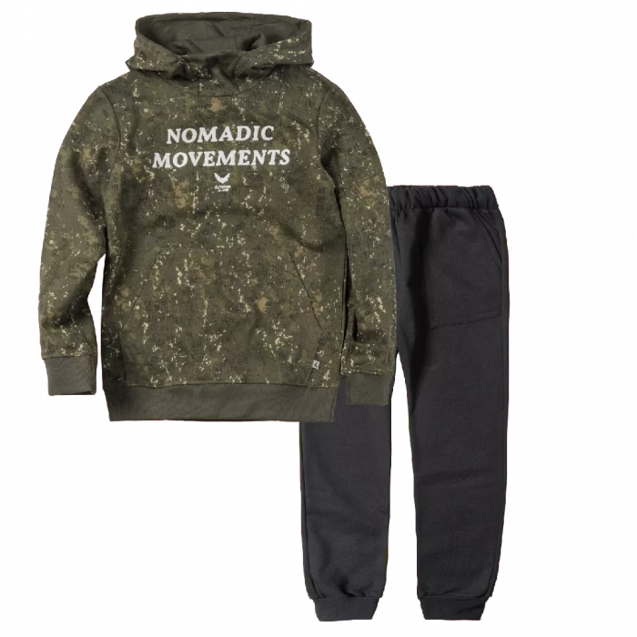 Παιδική μπλούζα Losan για αγόρια Nomadic χακί καθημερινή άνετη ζεστή βόλτα σχολείο επώνυμη ετών online (1) | Παιδικό παντελόνι φόρμας Line για αγόρια χειμερινό μαύρο οικονομικά φούτερα παντελόνια σκέτα φόρμες χοντρά online 