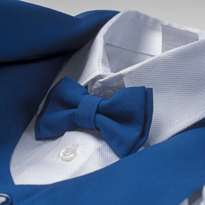 Παιδικό κοστούμι για αγόρια και παραγαμπράκια Ψέριμος μπλε βαπτιστικά κοστούμια για γάμους και βαφτίσεις online (8)