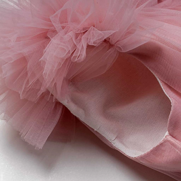 Παιδικό φόρεμα αμπιγέ για κορίτσια Persephone ροζ φόρέματα με τούλι πριγκιπικά ρομαντικά για γάμους βαφτίσεις ετών (1)
