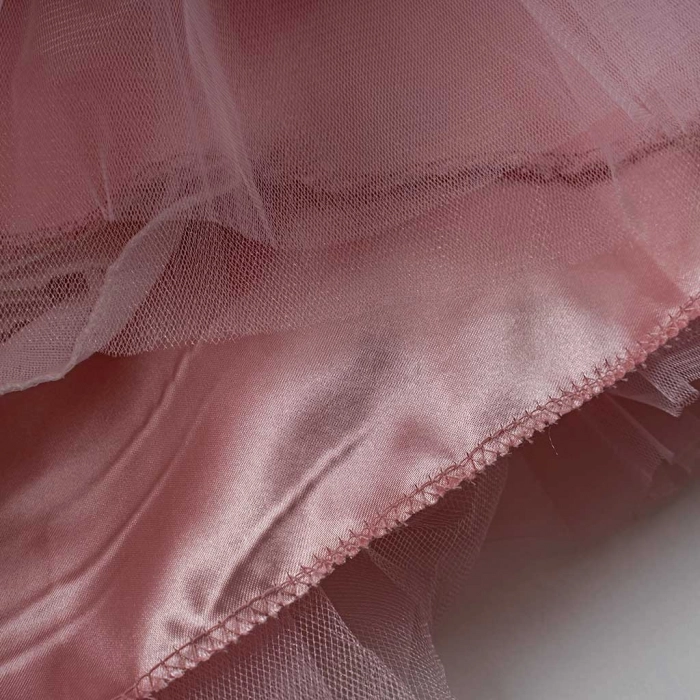 Παιδικό φόρεμα αμπιγέ για κορίτσια Persephone ροζ φόρέματα με τούλι πριγκιπικά ρομαντικά για γάμους βαφτίσεις ετών (5)