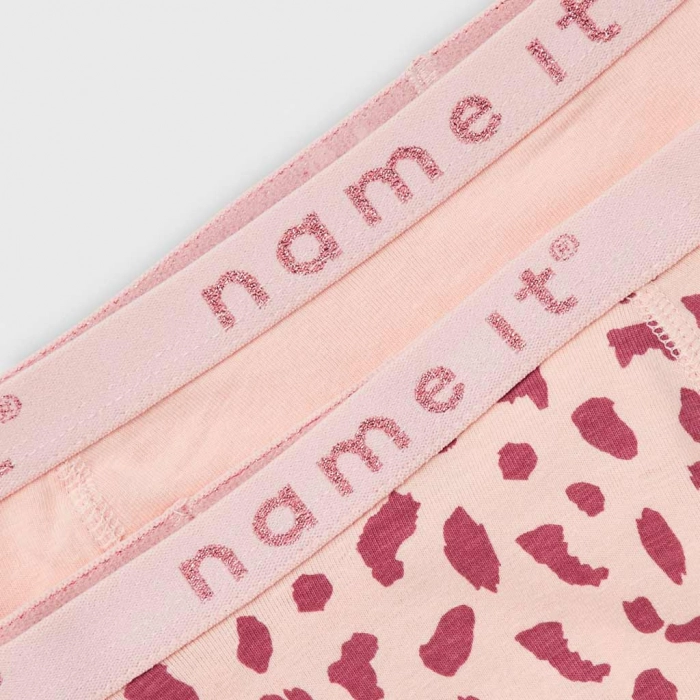 2 Παιδικά βρακάκια name it για κορίτσια leopard pink κοριτσίστικα εσώρουχα επώνυμα βαμβακερά  σετ online