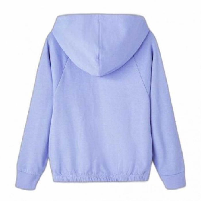 Παιδική μπλούζα name it για κορίτσια college λιλά φούτερ μπλούζες ζεστές  μοντέρνες φαρδυές με κουκούλα ετών buggy fit (2)