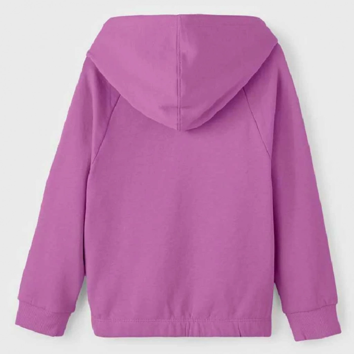 Παιδική μπλούζα name it για κορίτσια college φούξια φούτερ μπλούζες ζεστές  μοντέρνες φαρδυές με κουκούλα ετών buggy fit (1)