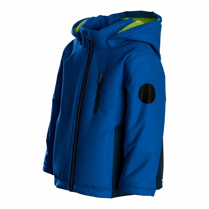 Παιδικό μπουφάν name it για αγόρια snow club μπλε ζεστά μπουφάν χειμερινά με κουκούλα επώνυμαετών Online (2)