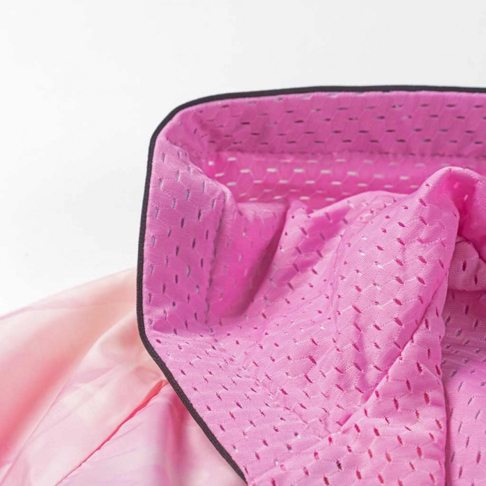 Παιδικό μπουφάν Guess για κορίτσια Rainy ρόζ καθημερινά μονόχρωμα κοριτσίστικα online (2)