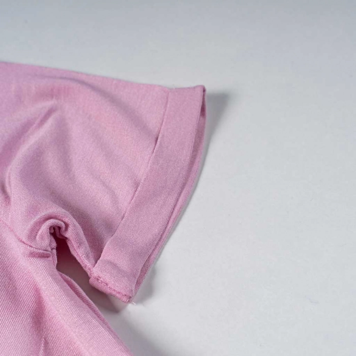 Παιδικό φόρεμα Guess για κορίτσια Loud ροζ casual επώνυμα καλοκαιρινά ετών online (3)