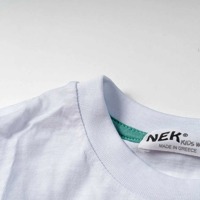 Παιδική μπλούζα ΝΕΚ για αγόρια Bird άσπρο αγορίστικη καλοκαιρινή μοντέρνα καθημερινή κοντομάνικη ετών Online    (3)
