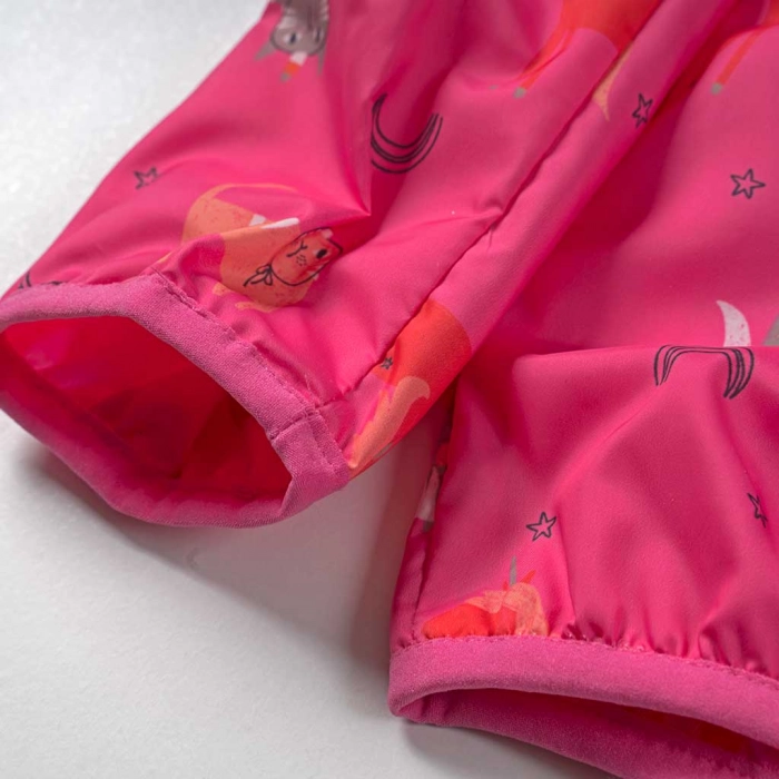 Παιδικό αντιανεμικό μπουφάν Losan για κορίτσια Pets ροζ καθημερινά ετών επώνυμα εποχιακά online (3)