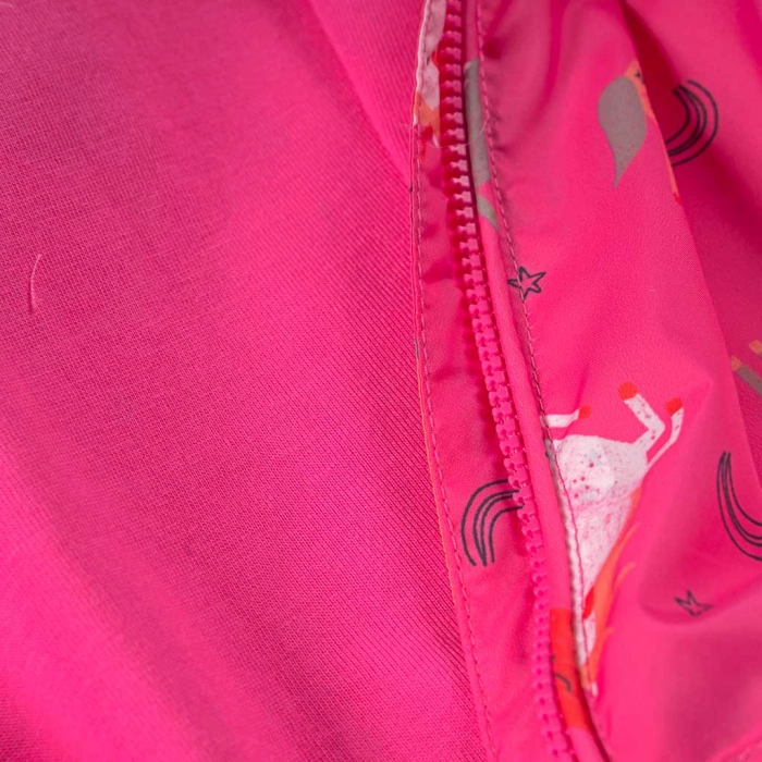 Παιδικό αντιανεμικό μπουφάν Losan για κορίτσια Pets ροζ καθημερινά ετών επώνυμα εποχιακά online (1)