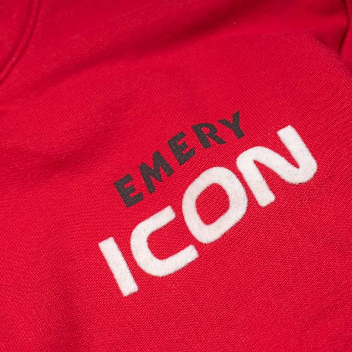 Παιδικό σετ φόρμας Emery για αγόρια Icons κόκκινο καθημερινές ετών χειμερινές σετάκια επώνυμες online (2)