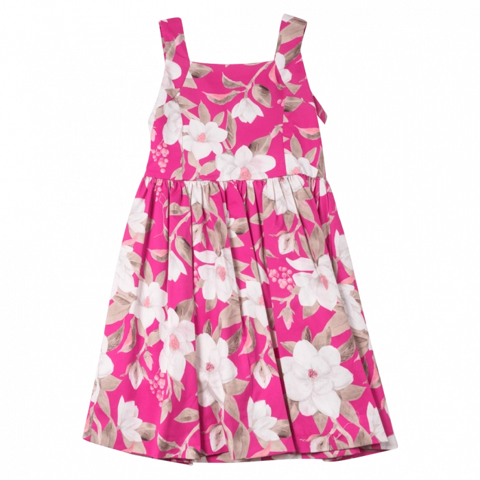 Παιδικό φόρεμα Mayoral για κορίτσια Irene φούξια επώνυμα ετών αμπιγιέ casual μοντέρνα online (1)