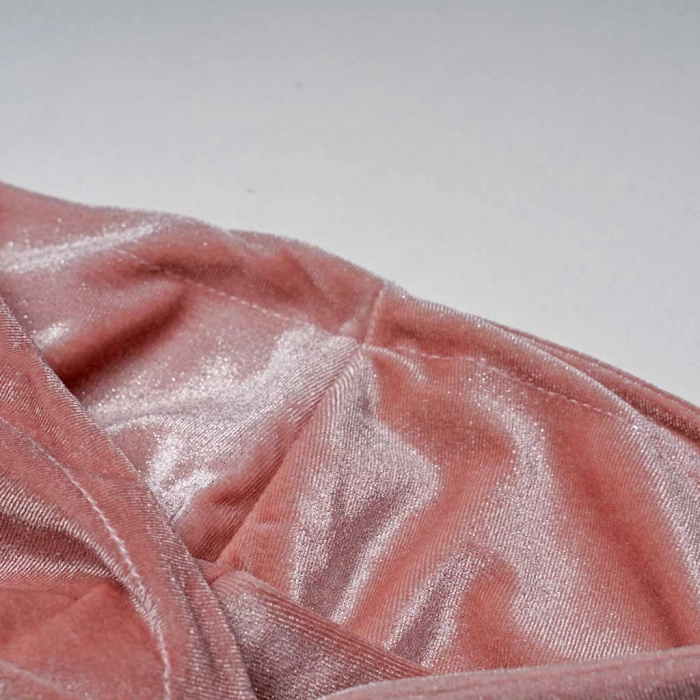 Παιδικό σετ φόρμας Emery για κορίτσια more angles ροζ βελουτέ φόρμες χειμερινές χοντρές μοντέρνες ετών (4)