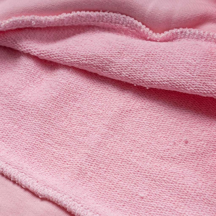 Παιδικό σετ φόρμας Emery για κορίτσια love me ροζ φούτερ φόρμες χειμερινές χοντρές μοντέρνες ετών (5)