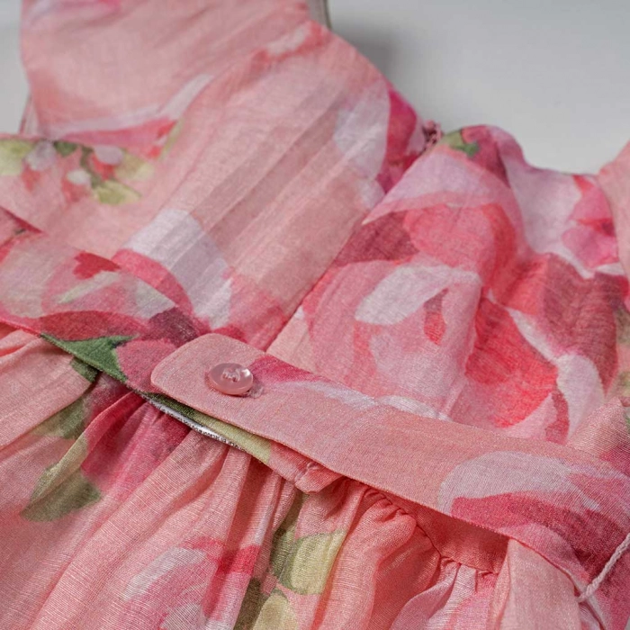 Βρεφικό φόρεμα Mayoral για κορίτσια Rosado ροζ καλοκαιρινά επώνυμα αμπιγιέ μηνών online (1)