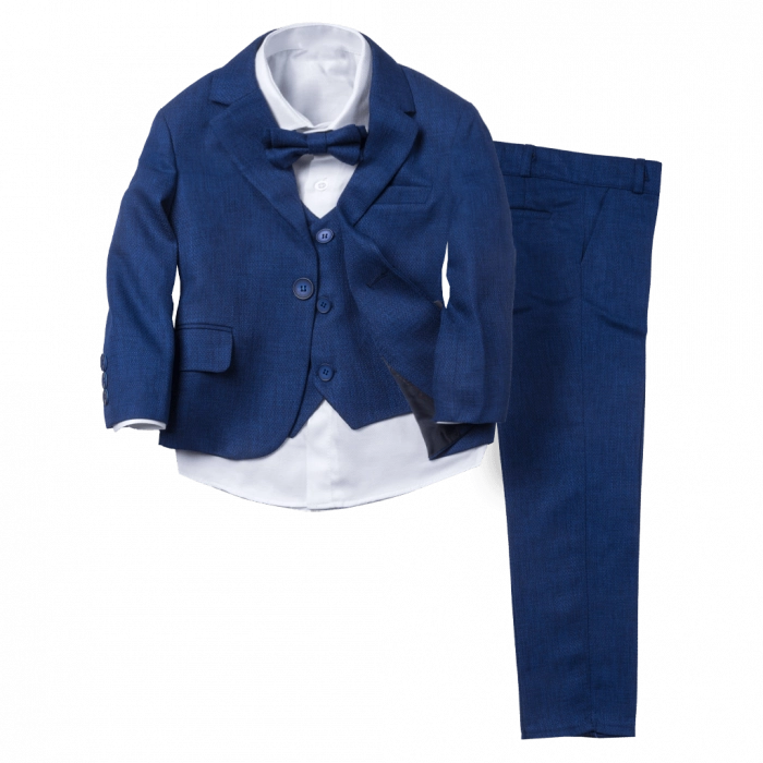 Παιδικό κοστούμι για αγόρια και παραγαμπράκια Σκορπιός μπλε κοστούμια γιοα γάμους βαφτίσεις ετών αμπιγέ (1)