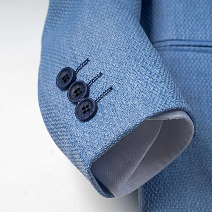 Παιδικό κοστούμι για αγόρια και παραγαμπράκια Νίσυρος γαλάζιο κοστούμια για γάμους βαφτίσεις αμπιγέ (4)