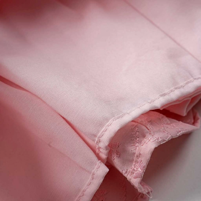 Παιδικό φόρεμα Εβίτα για κορίτσια Tiffany ροζ αμπίγε ελληνικό γάμο βάφτιση ρομαντικό ετών (6)