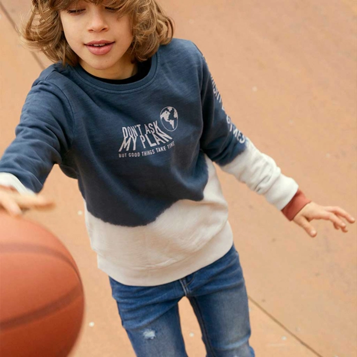 Παιδικό παντελόνι Name It για αγόρια Ball μπλέ τζιν καθημερινά εποχιακά ετών επώνυμα online (4)
